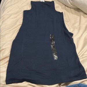 Banana Republic Dark Blue Soft Luxe Top